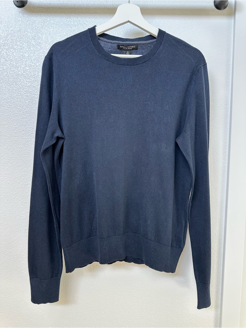 Banana Republic Dark Navy Crewneck Sweater